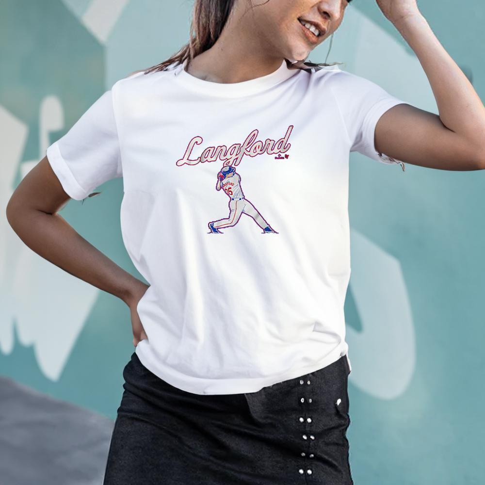 Wyatt Langford Slugger Swing Tshirt